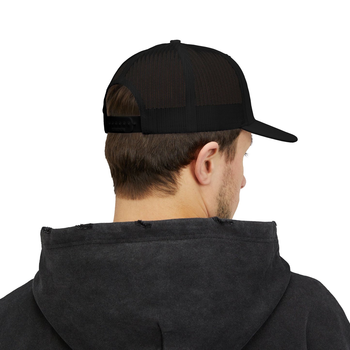 "Concussion Garage" in Katakana w/ Rising Sun Hat